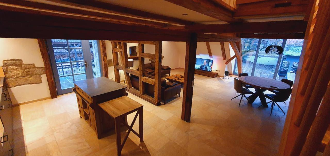 Gästehaus Craintaler Mühle B&B Creglingen Exterior foto